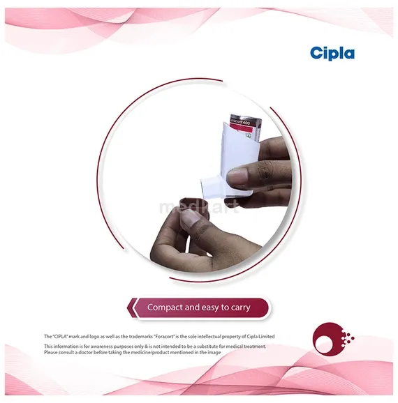 foracort 400mcg inhaler 120 md